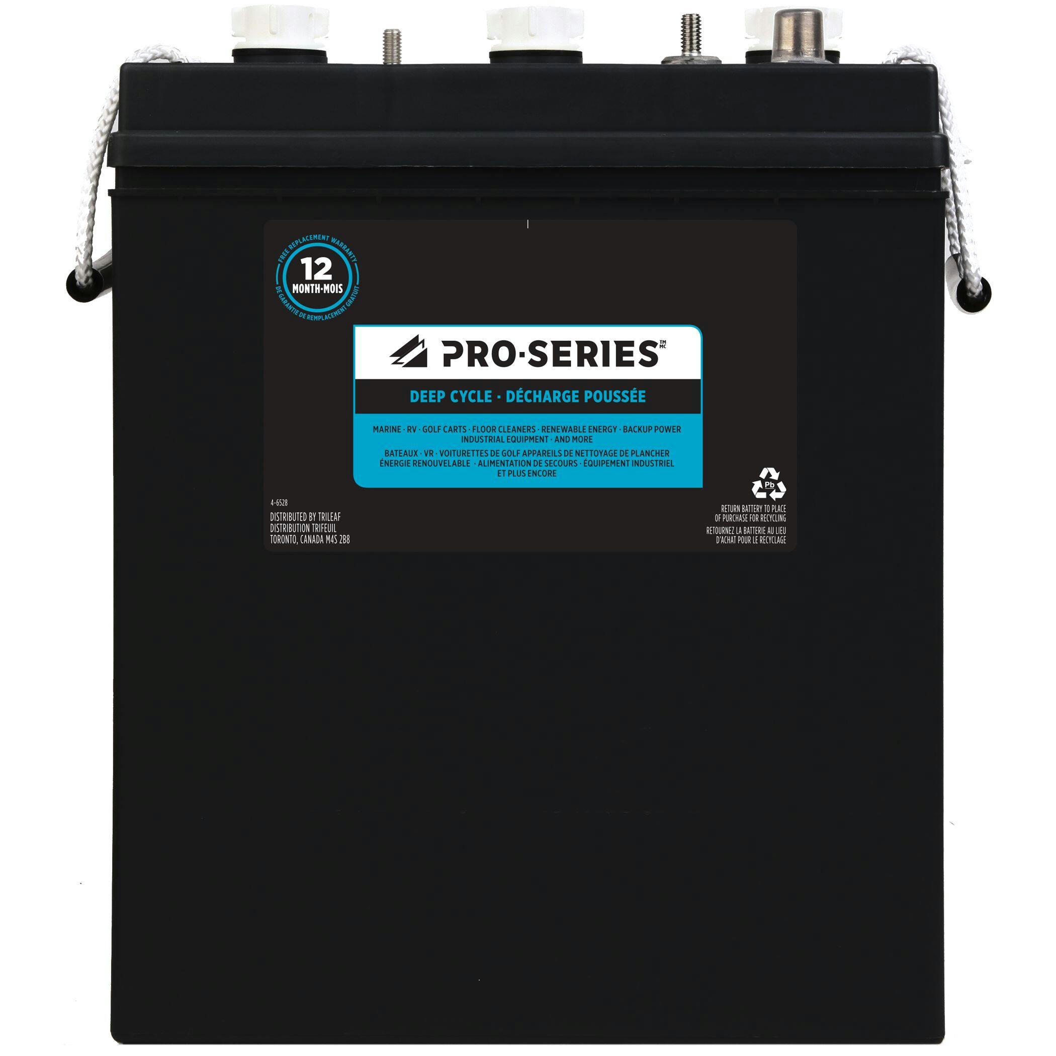 Pro-Series Commercial Group Size 902 6-Volt Deep Cycle Battery