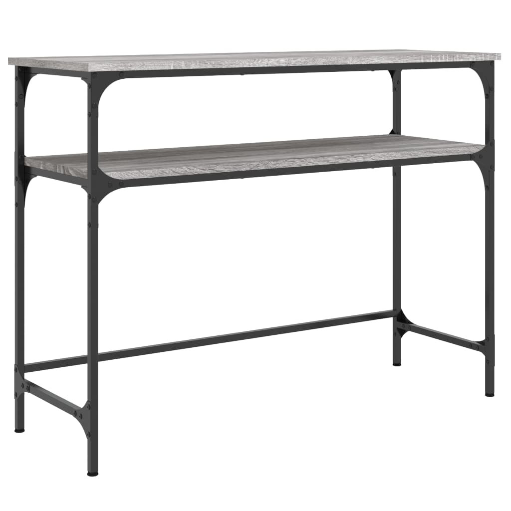 VidaXL Szary 100 x 35.5 x 75 cm Materiał drewnopochodny