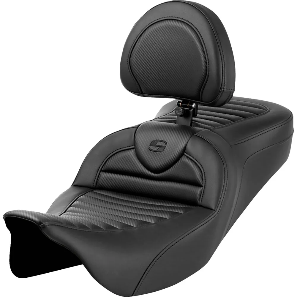 Saddlemen Roadsofa™ Harley Davidson FLH 1868 ABS 21/FLHFB 1868 ABS 23/FLHR 1584 08-11 808-07B-204B0 motorcycle seat
