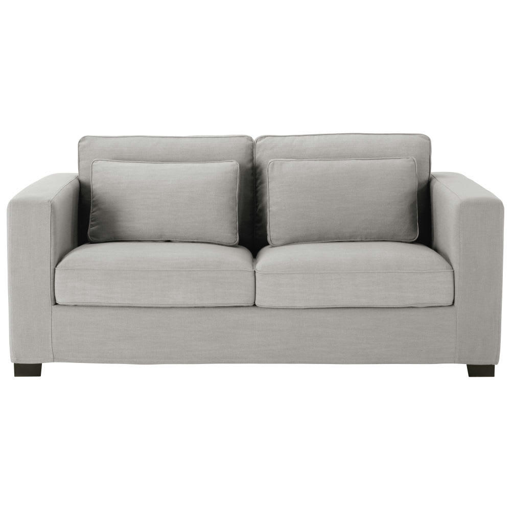 Milano - Canapé 2/3 places gris clair