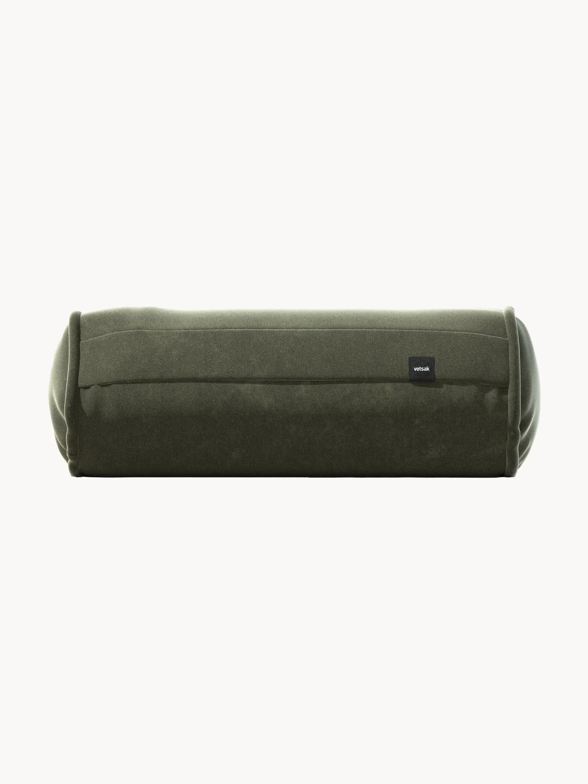 Samt-Sofa-Kissen Vetsak, Ø 16 x L 40 cm