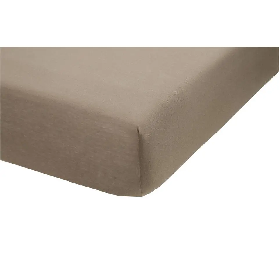 Ambiante Jersey - Hoeslaken - 180x200 - Taupe
