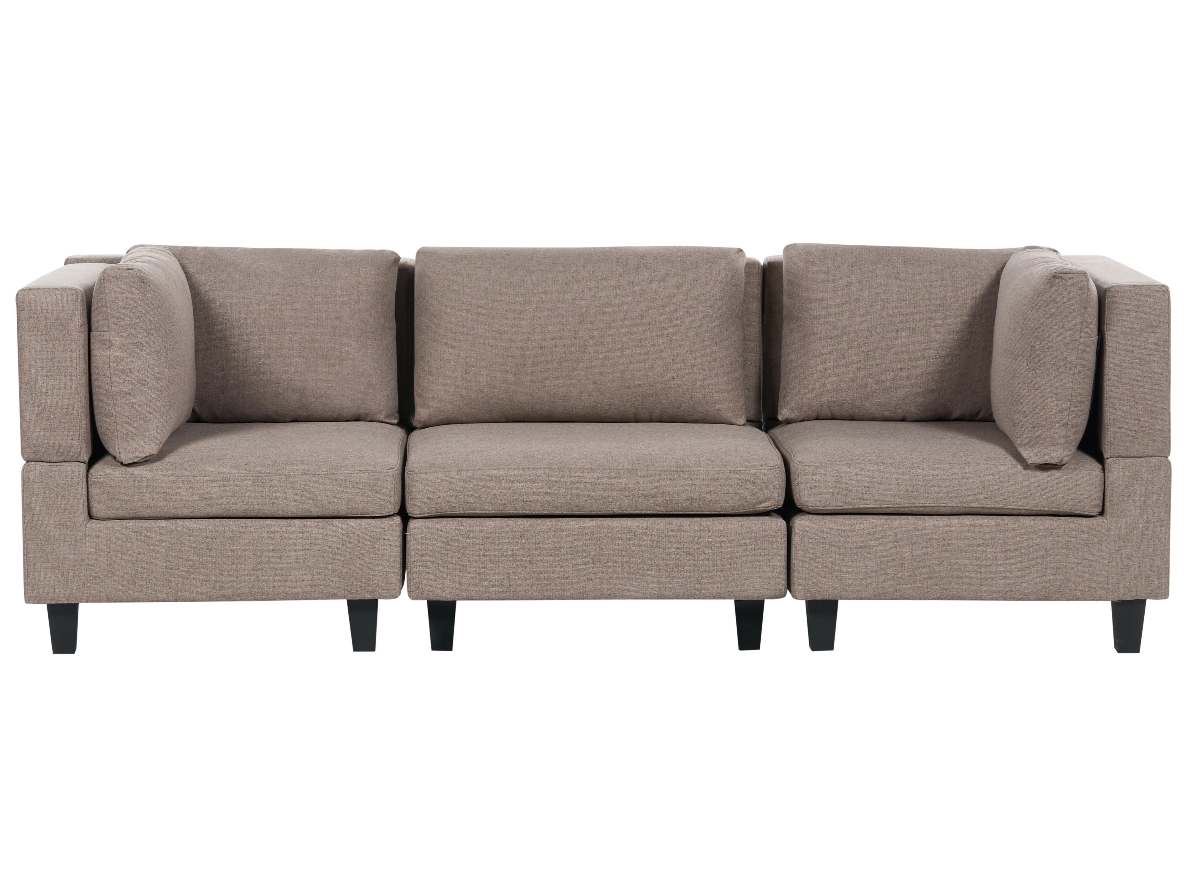 Ottoman UNSTAD Fabric Brown