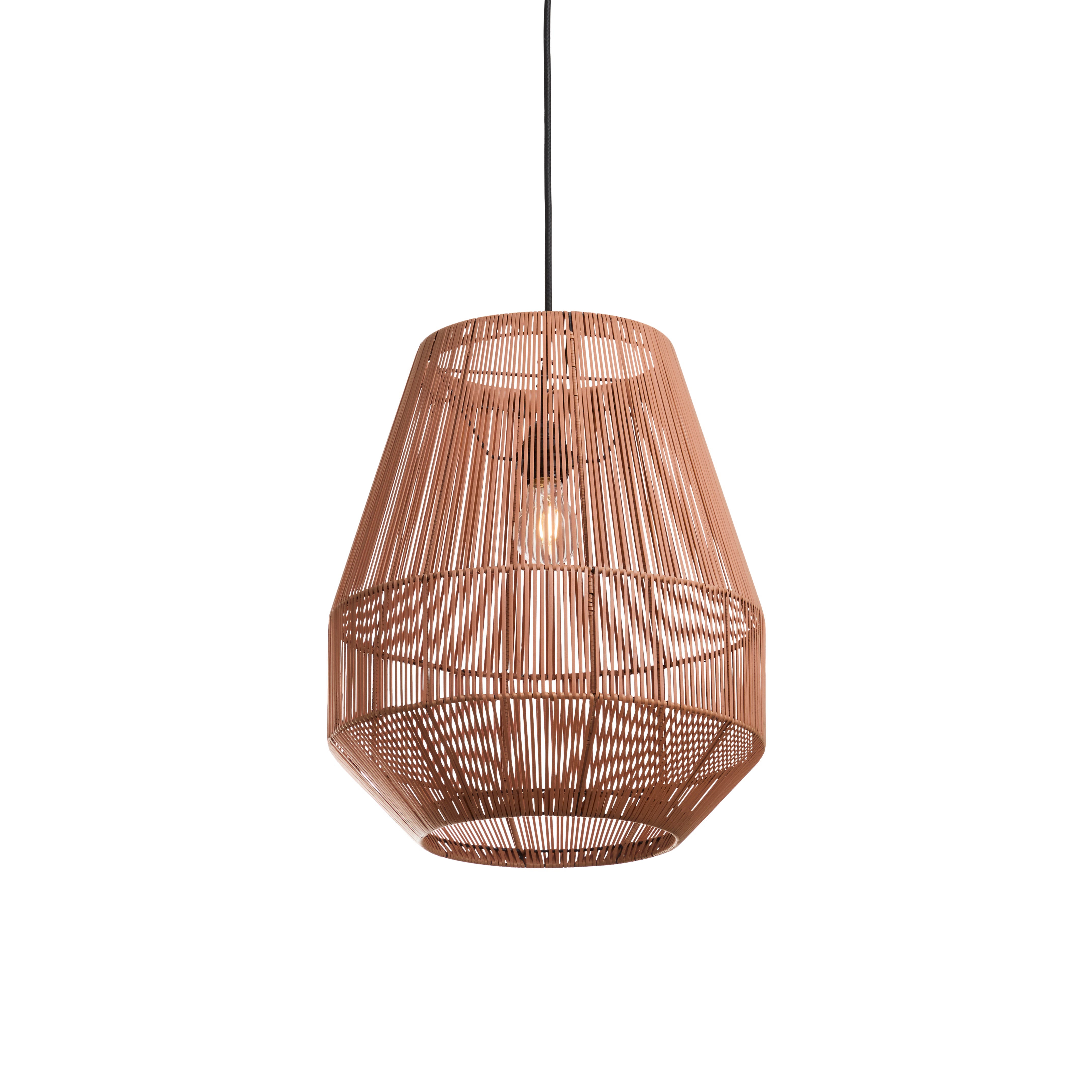 Originalhome lampenkap gerecycled Lampion no 3 - terra - M