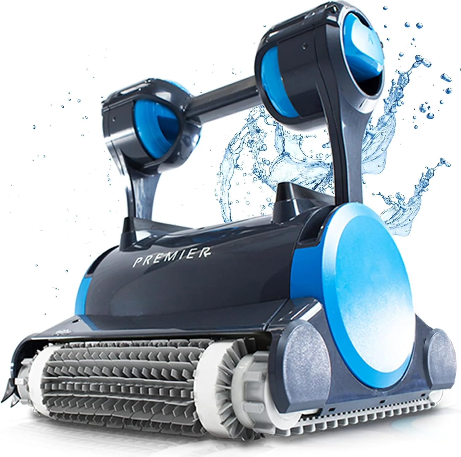 Dolphin Premier Robotic Pool Cleaner (2025 Model) with Multimedia, Oversized Leaf Bag, Standard & Ultrafine Filters, Weekly Timer, Waterline Cleaning & More 锟斤拷 for In-ground Swimming Pools up to 50ft