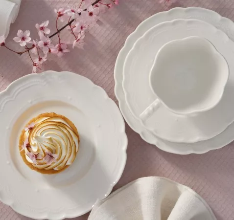 Filiżanka ze spodkiem 0,2 L / 16 cm Villa Italia - Tiffany Floral CJ247
