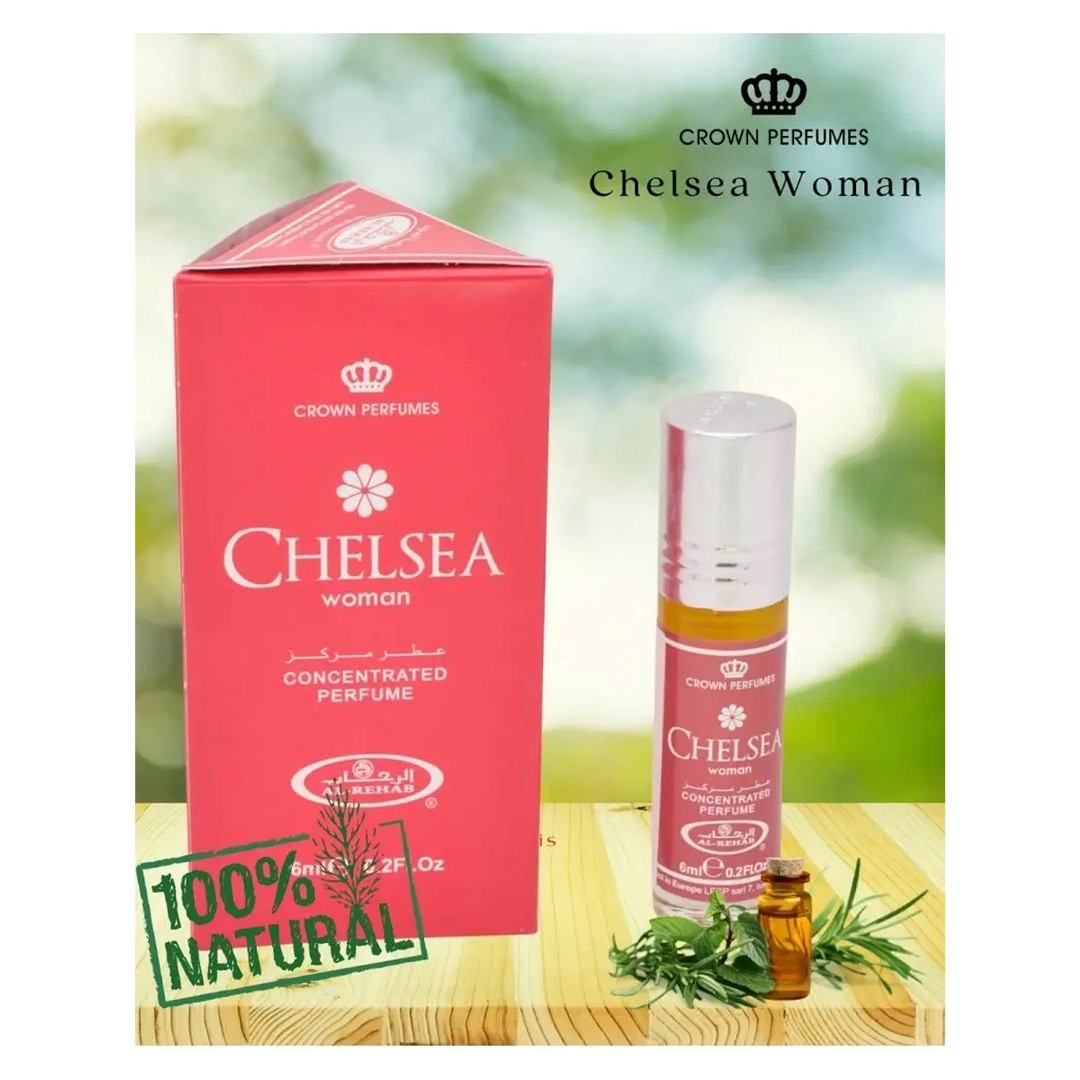 al rehab crown perfumes Al Rehab Chelsea Women 6ml Roll-On Oil