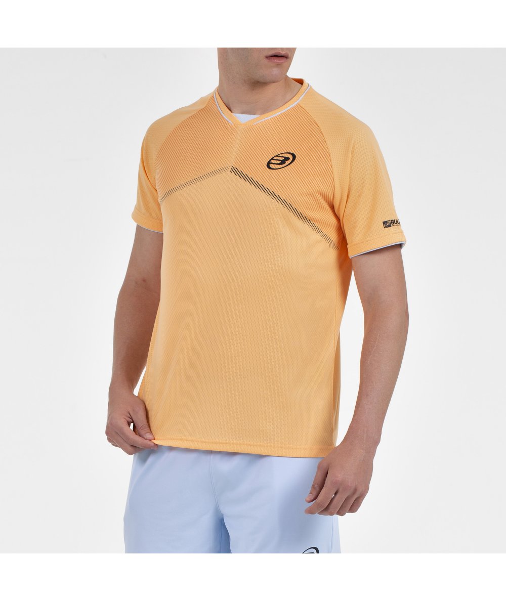 CAMISETA BULLPADEL CASAR MANDARINA