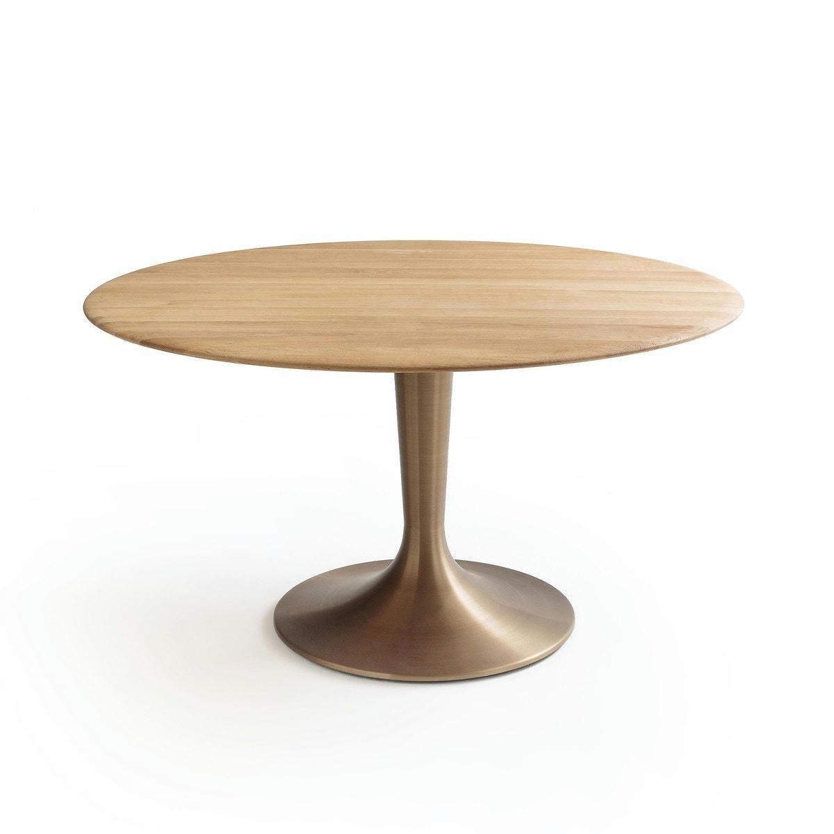Plateau de table Ø130 cm Hisia chêne massif