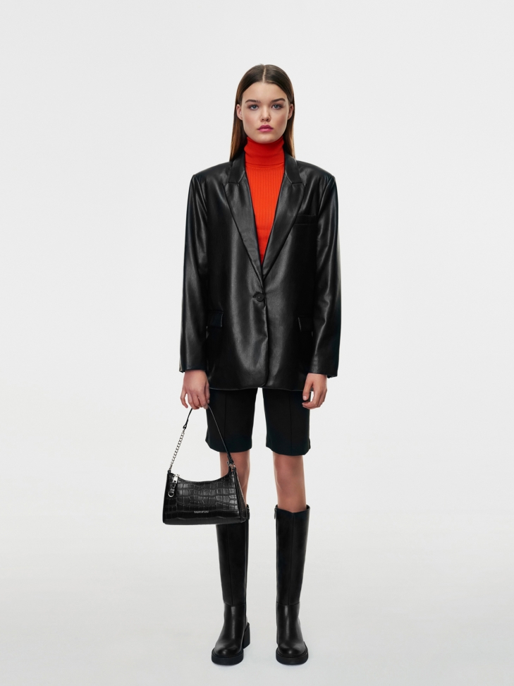 Women’s black high boots