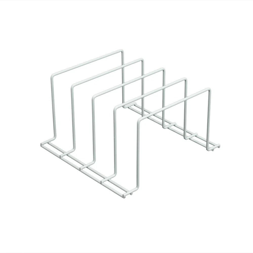 Organized Living White 4-sort Large Kitchen Divider