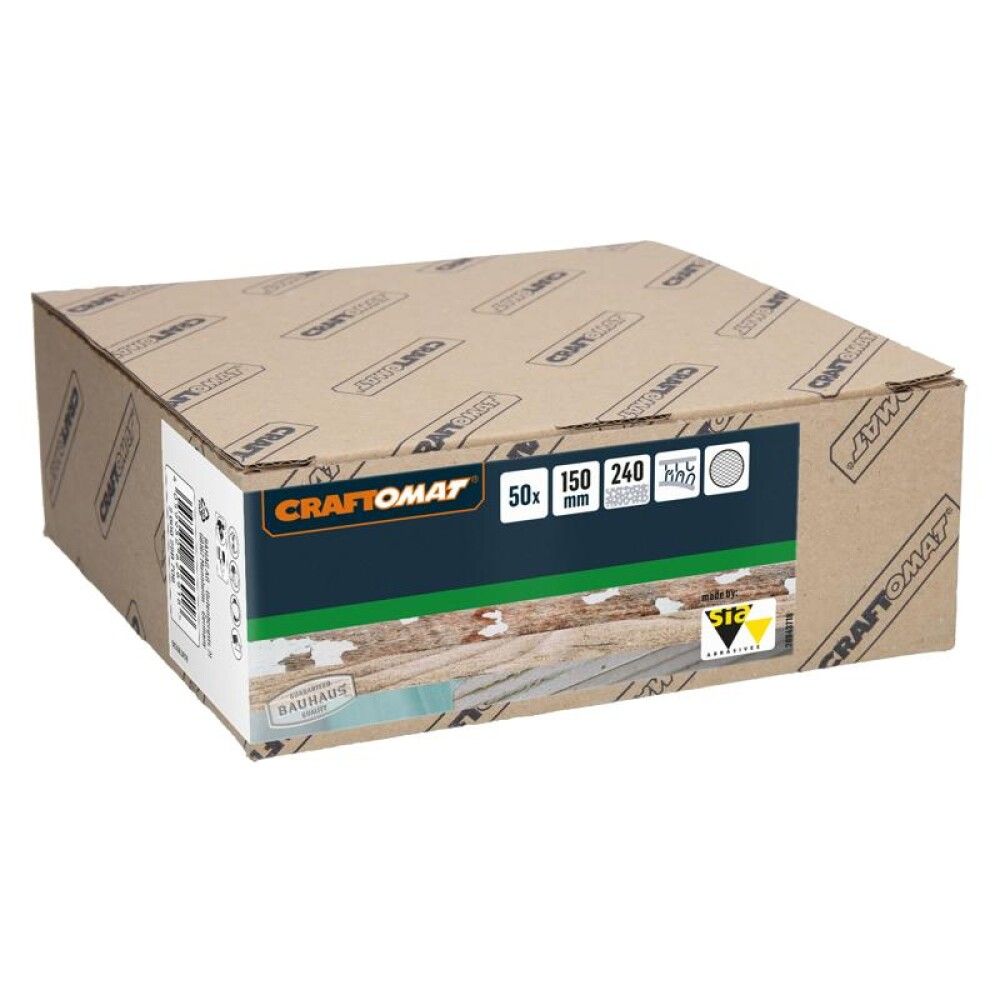 SLIPENETT CRAFTOMAT K240 Ø150MM 50 STK