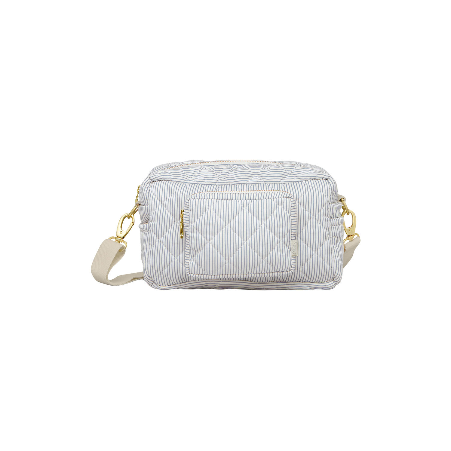 Lille pusletaske, classic stripes blue
