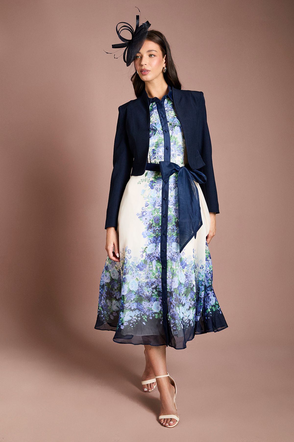 Coast Bow Back Long Sleeve Jacket