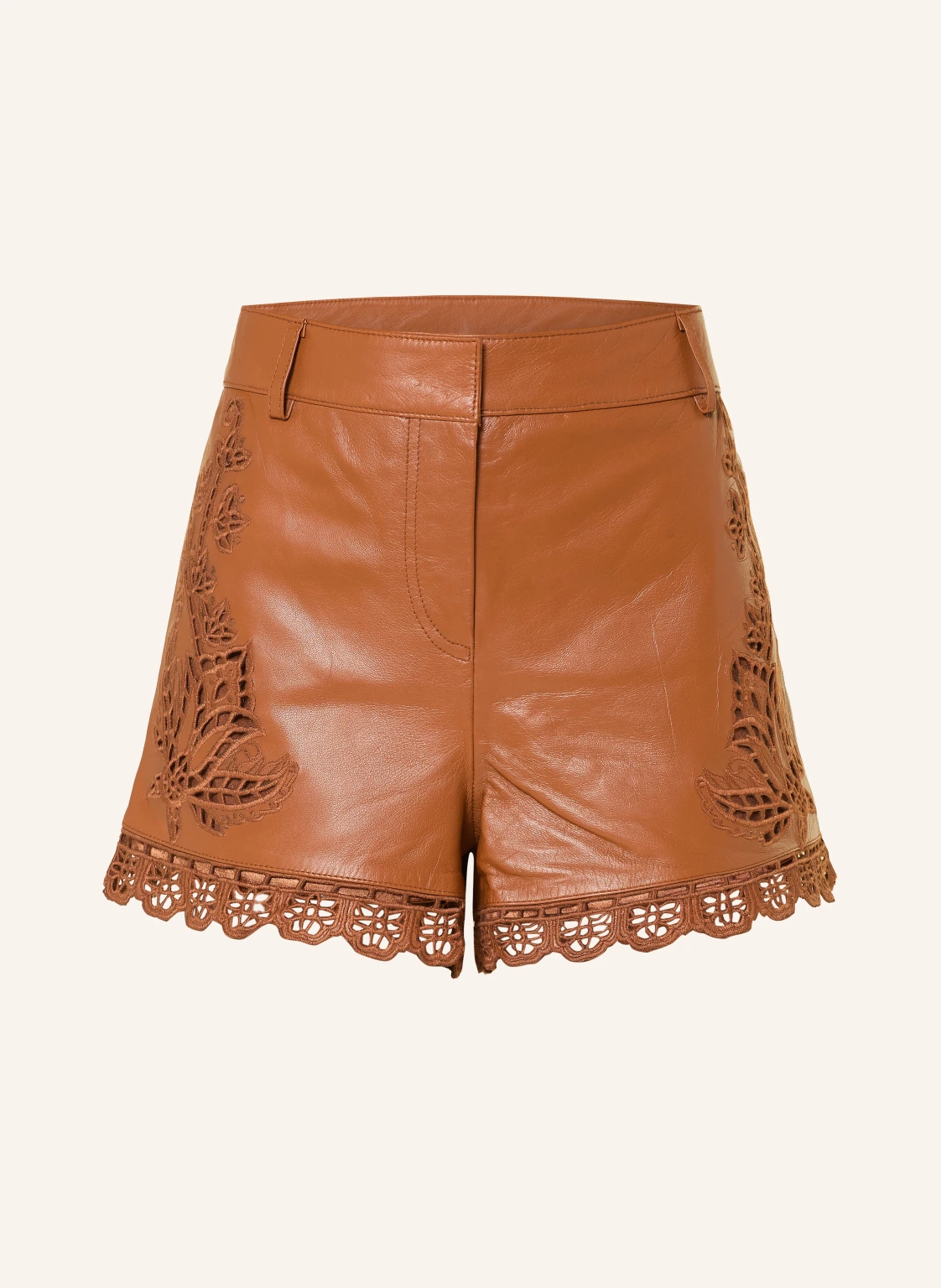 FARM RIO Ledershorts RICHILIEU mit Spitze