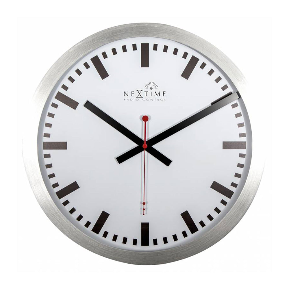 NeXtime Station Wandklok Ø 35 cm