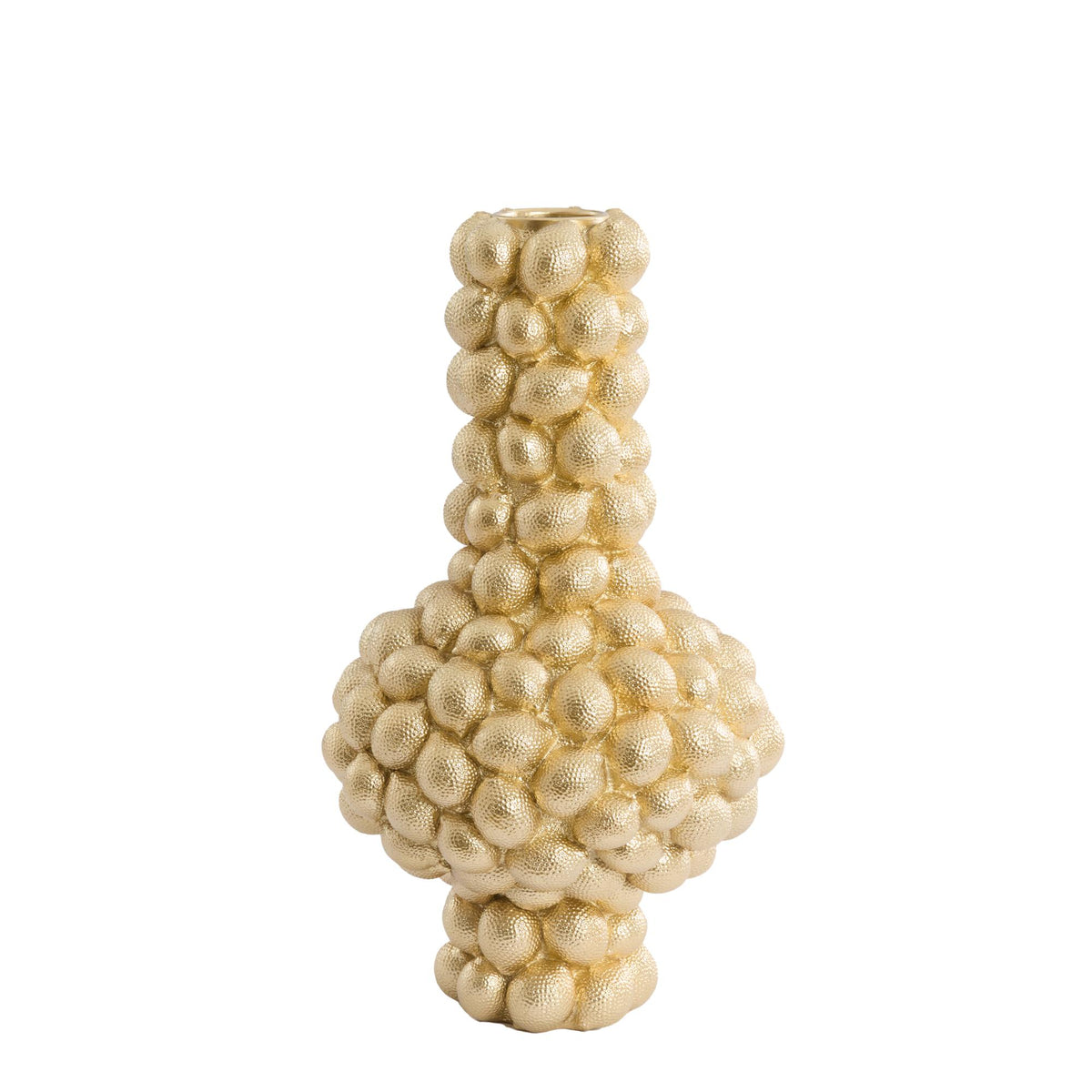 Light & Living vaas Lemon - goud - Ø32cm