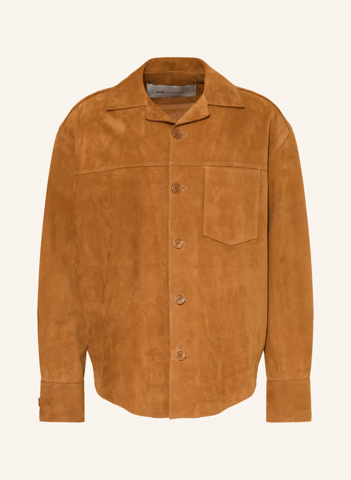 Ami Paris Leder-Overjacket