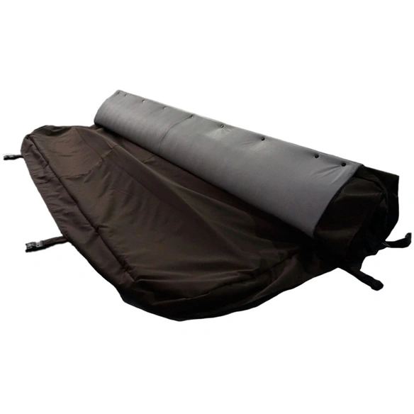 Whirlpoolabdeckung, 5940 x 2280 cm, braun, Roll-Isolierabdeckung für 6 m Swim Spa