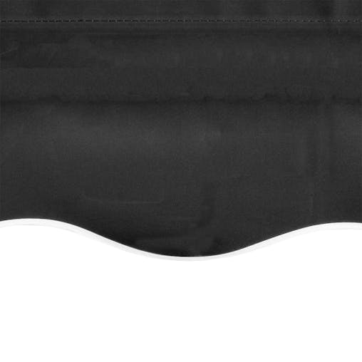 NNEVL Awning Top Sunshade Canvas Anthracite 300x250 cm