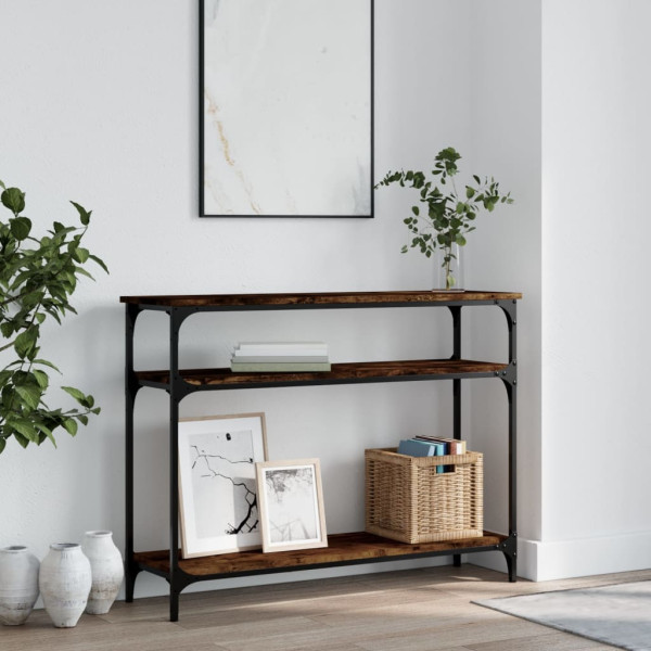 VidaXL Brąz 100 x 29 x 75 cm Materiał drewnopochodny