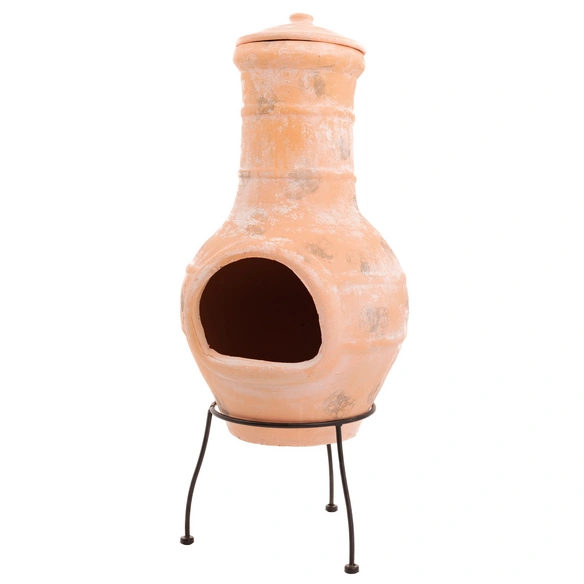 Gartenkamin »Lima«, zylinderförmig, Ø 36 cm, beige