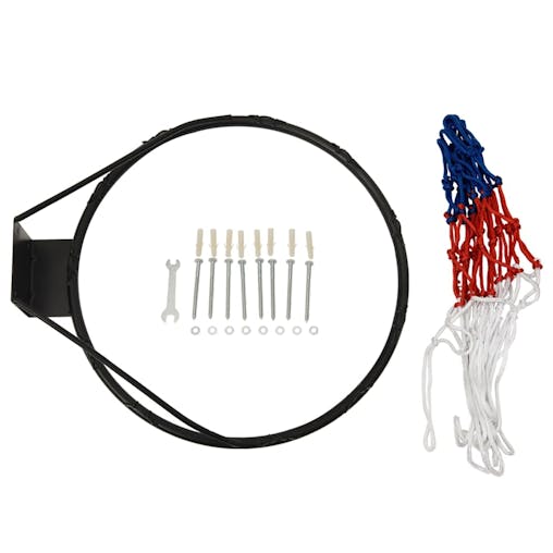 NNEVL Basketball Backboard Black 90x60x2 cm Polyethene