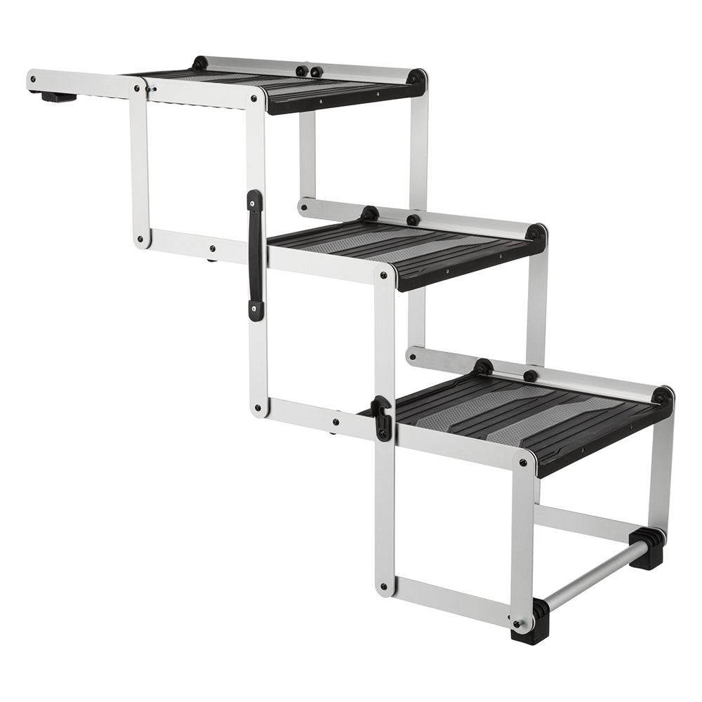 Trixie Friends on Tour 3-step Folding Stairs Aluminium/TPR