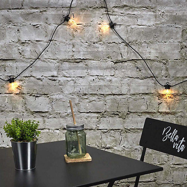 Guirlande extérieure 10 ampoules LED 4,50 m