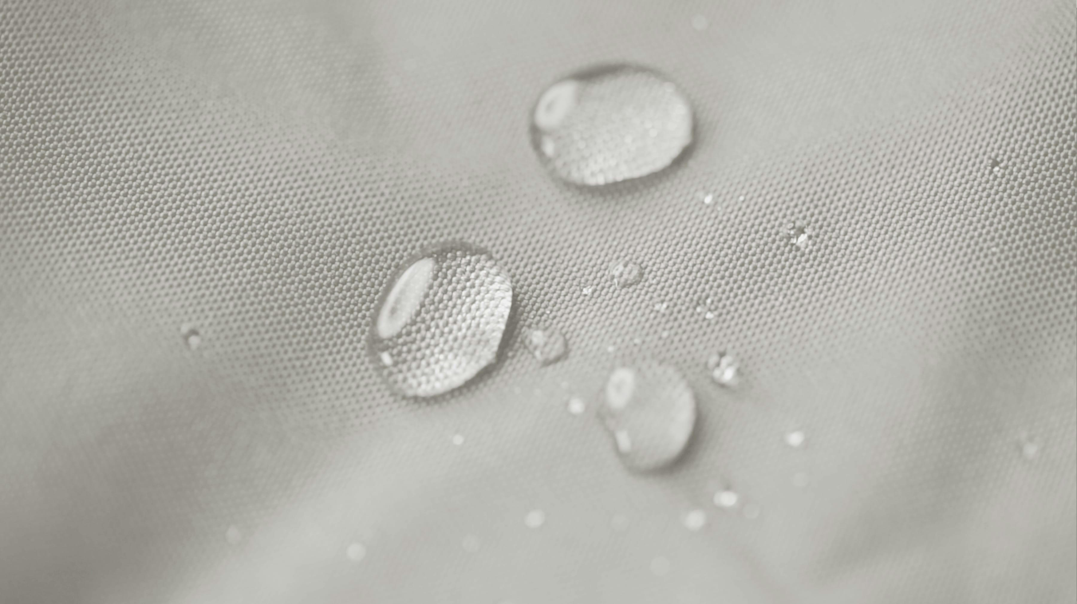 BRAVA - Pouf poire XXL d'intérieur gris clair 80x130cm