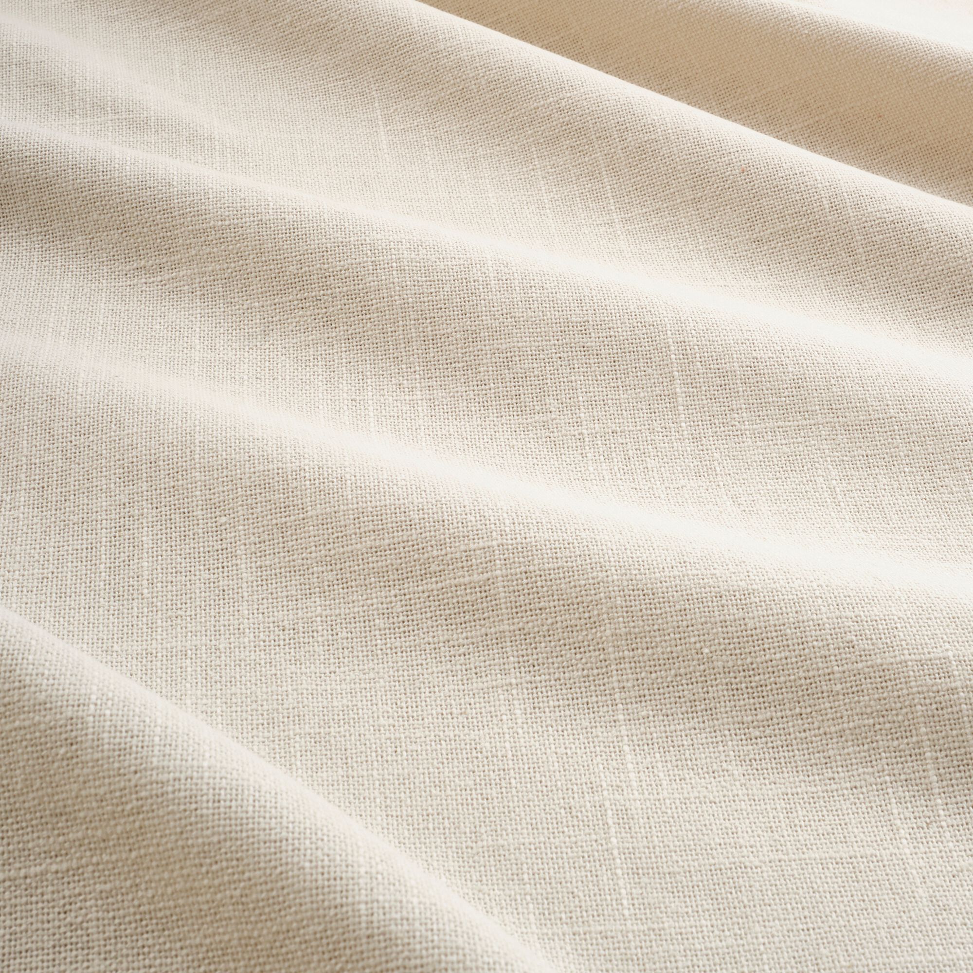 ARLES - Nappe en coton finition biais bicolore 150x250cm - beige