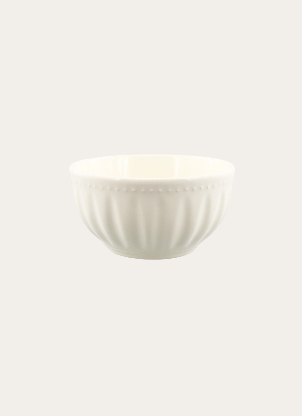 COUPELLE EN FAÏENCE CREME