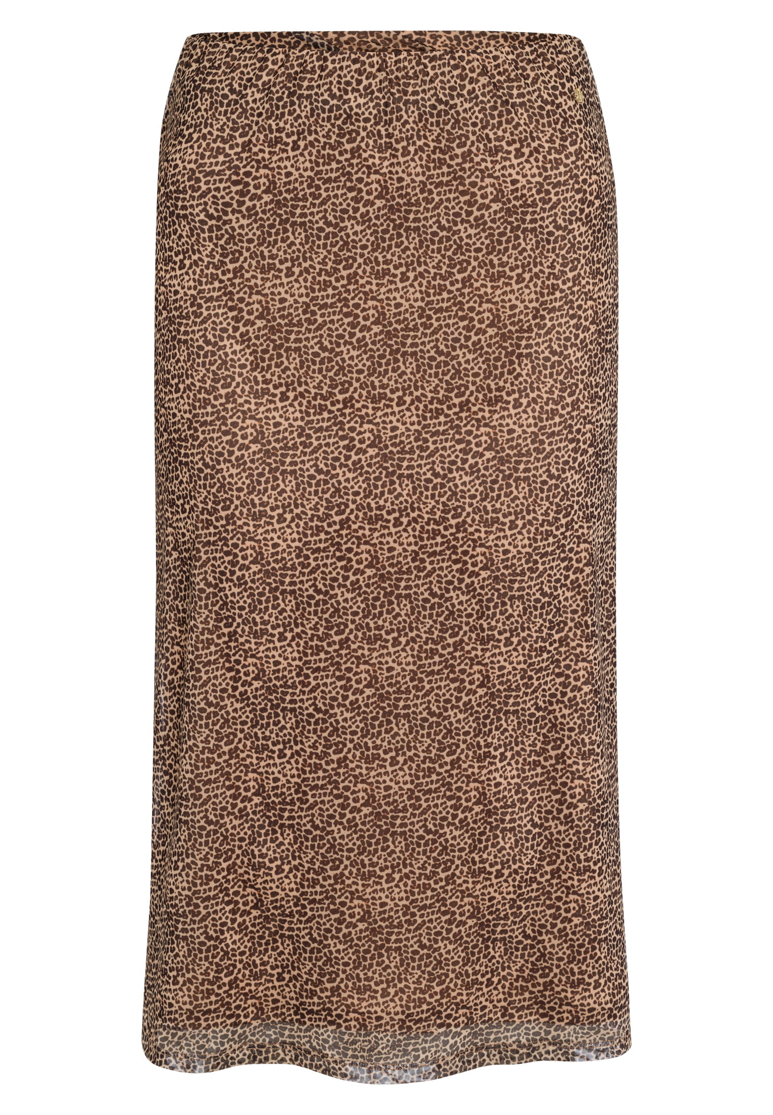 Rock mit Minimal Leo-Print