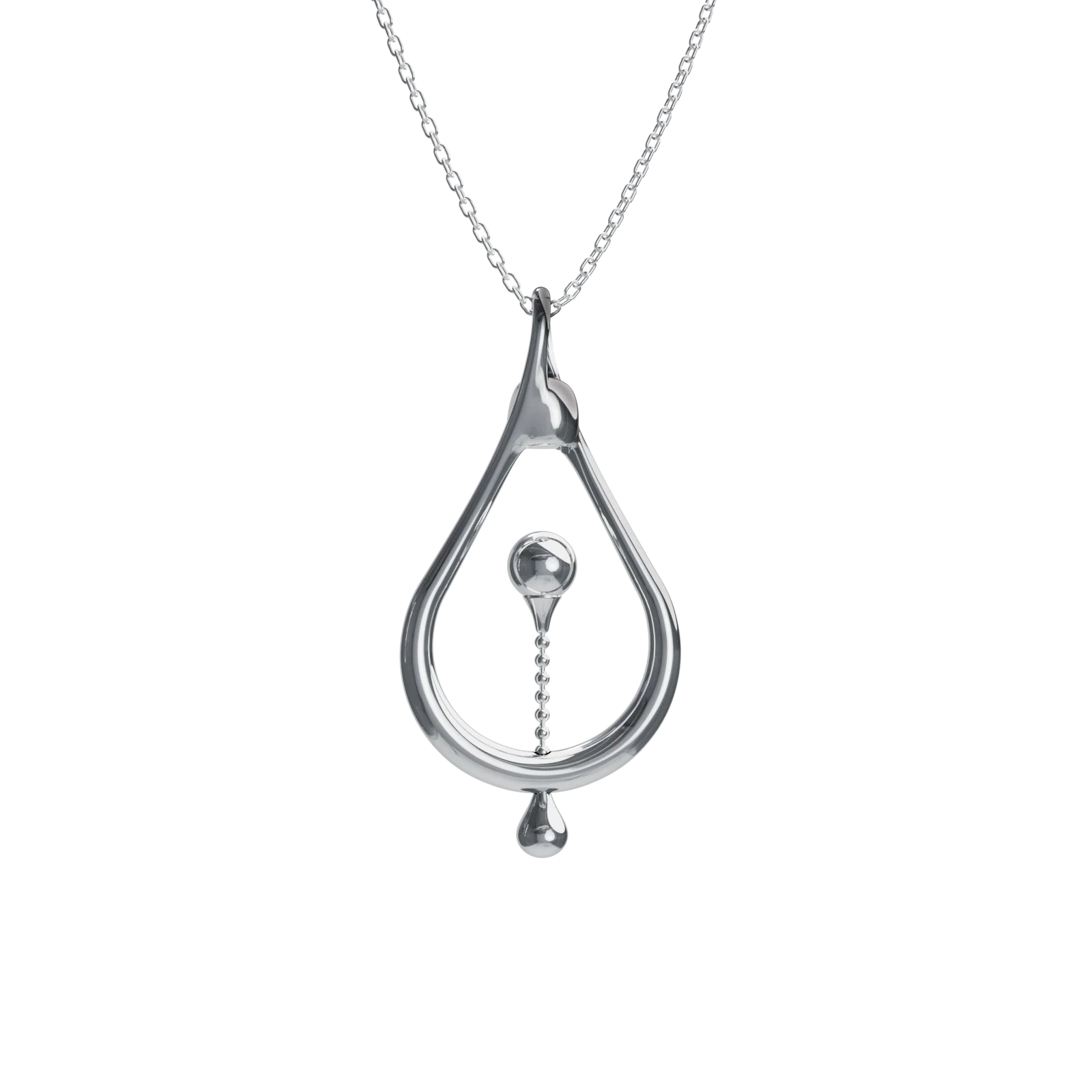 Necklace Float Silver