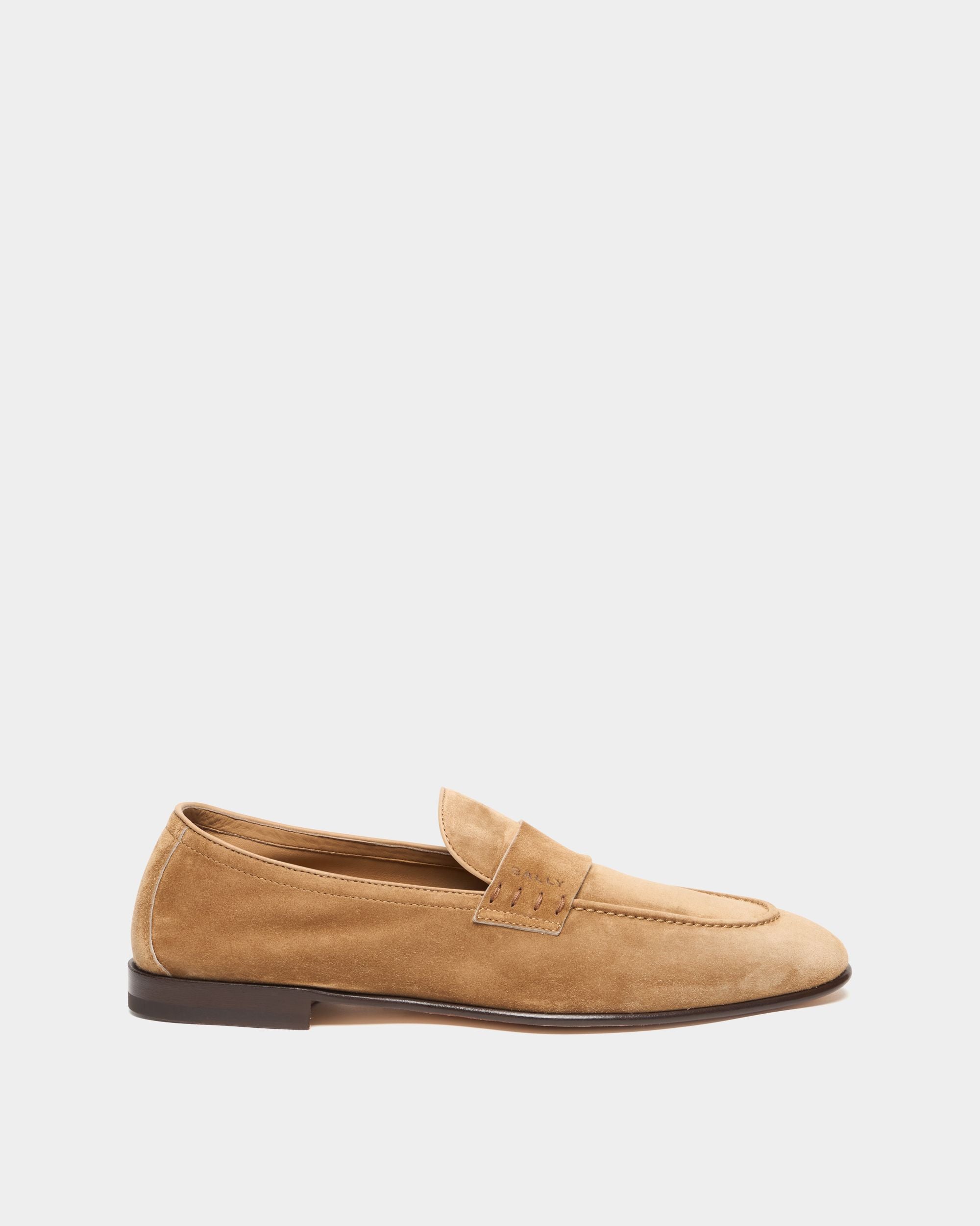 Elios Loafer aus Veloursleder in Beige