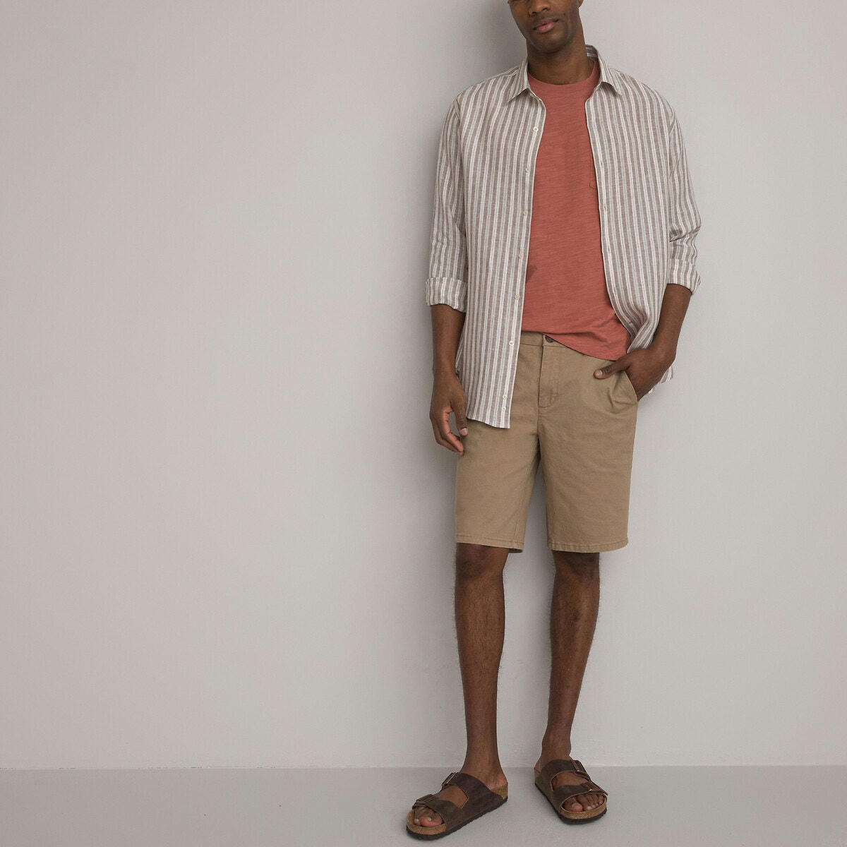 Bermuda chino en coton bio