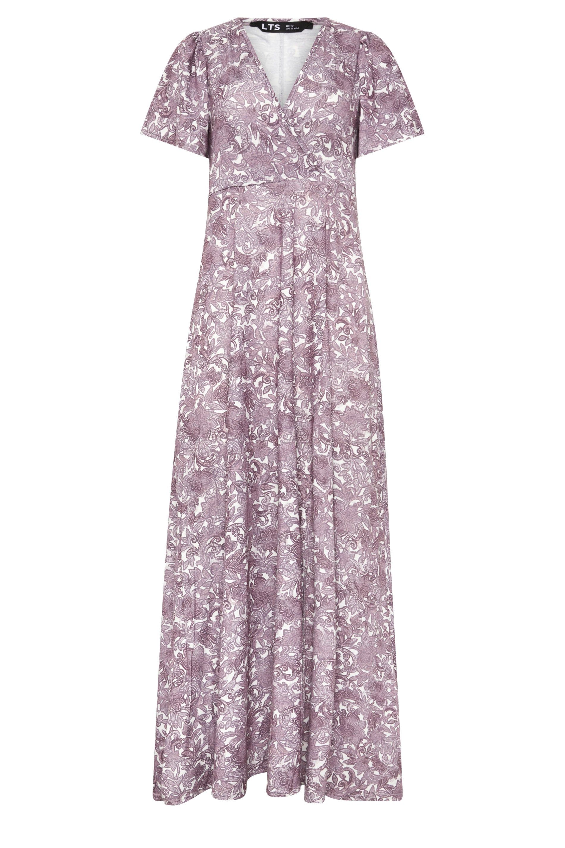 Long Tall Sally Tall Floral Wrap Maxi Dress