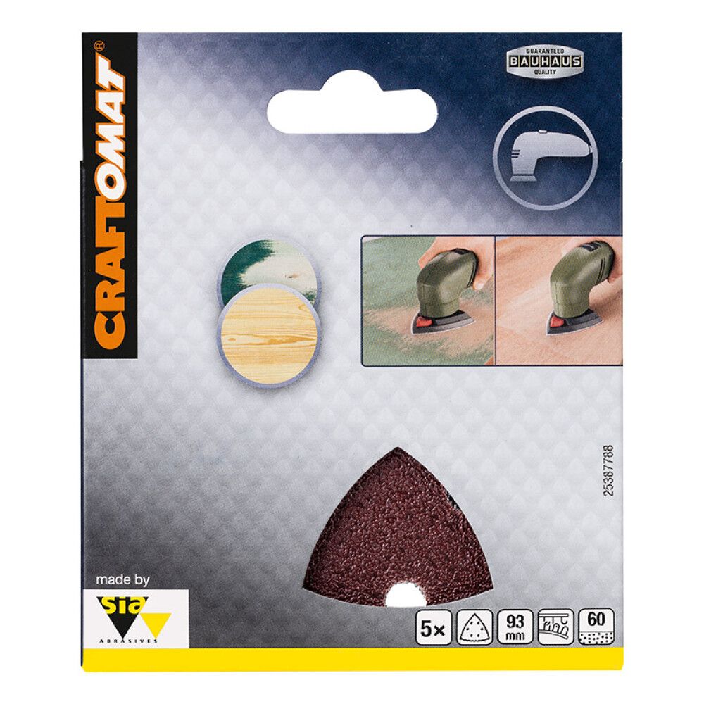 SLIPEBLAD CRAFTOMAT DELTA BFWP 93MM K60 5STK