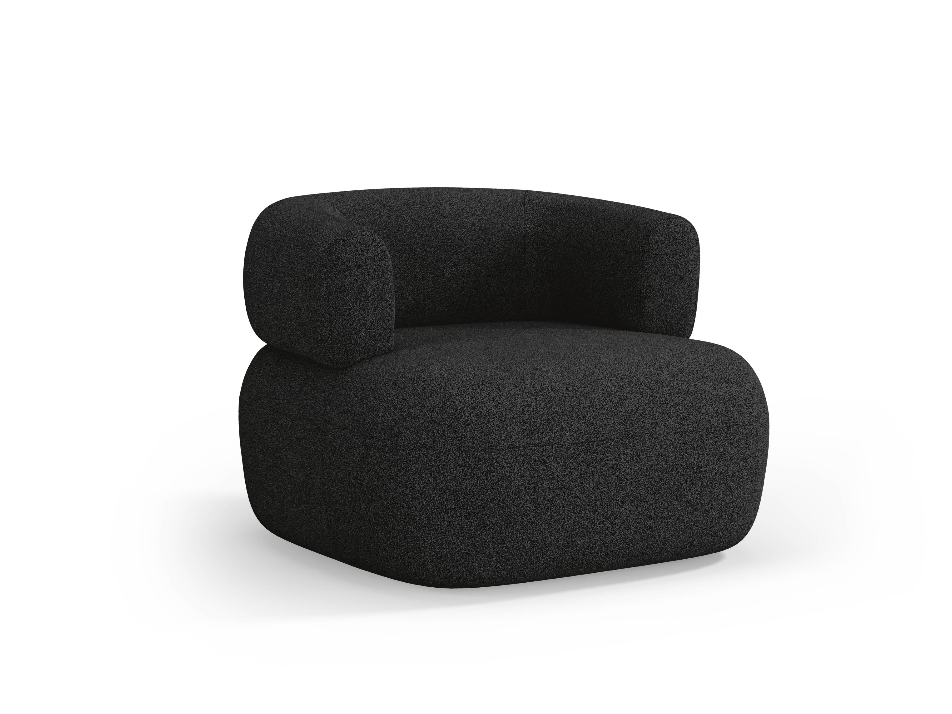 Fauteuil Jenny bouclé