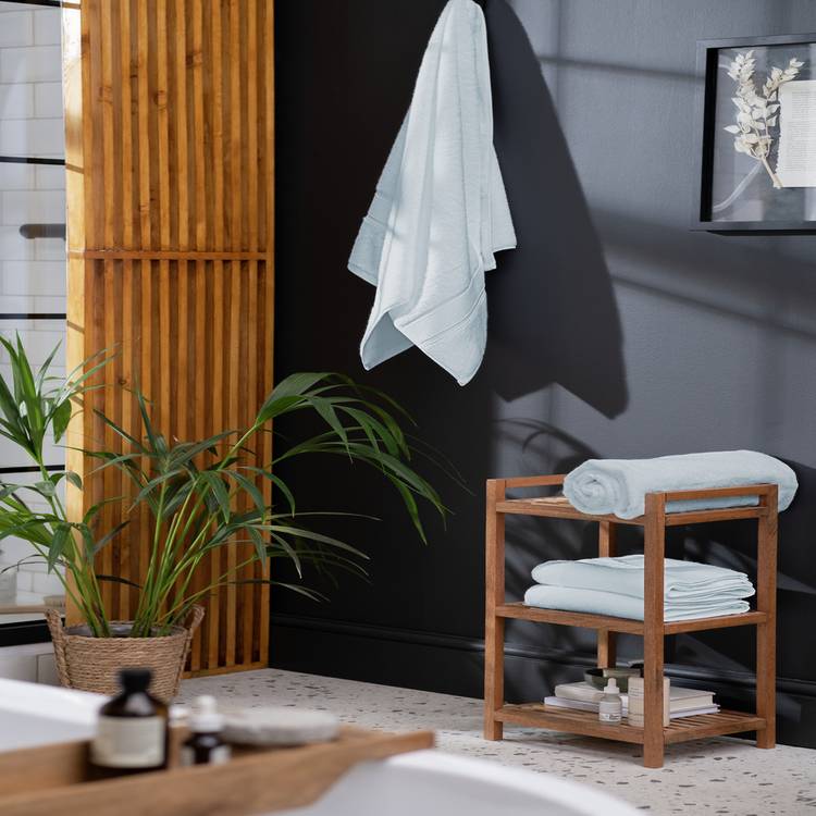 Habitat Supersoft Bath Towel - Country Blue