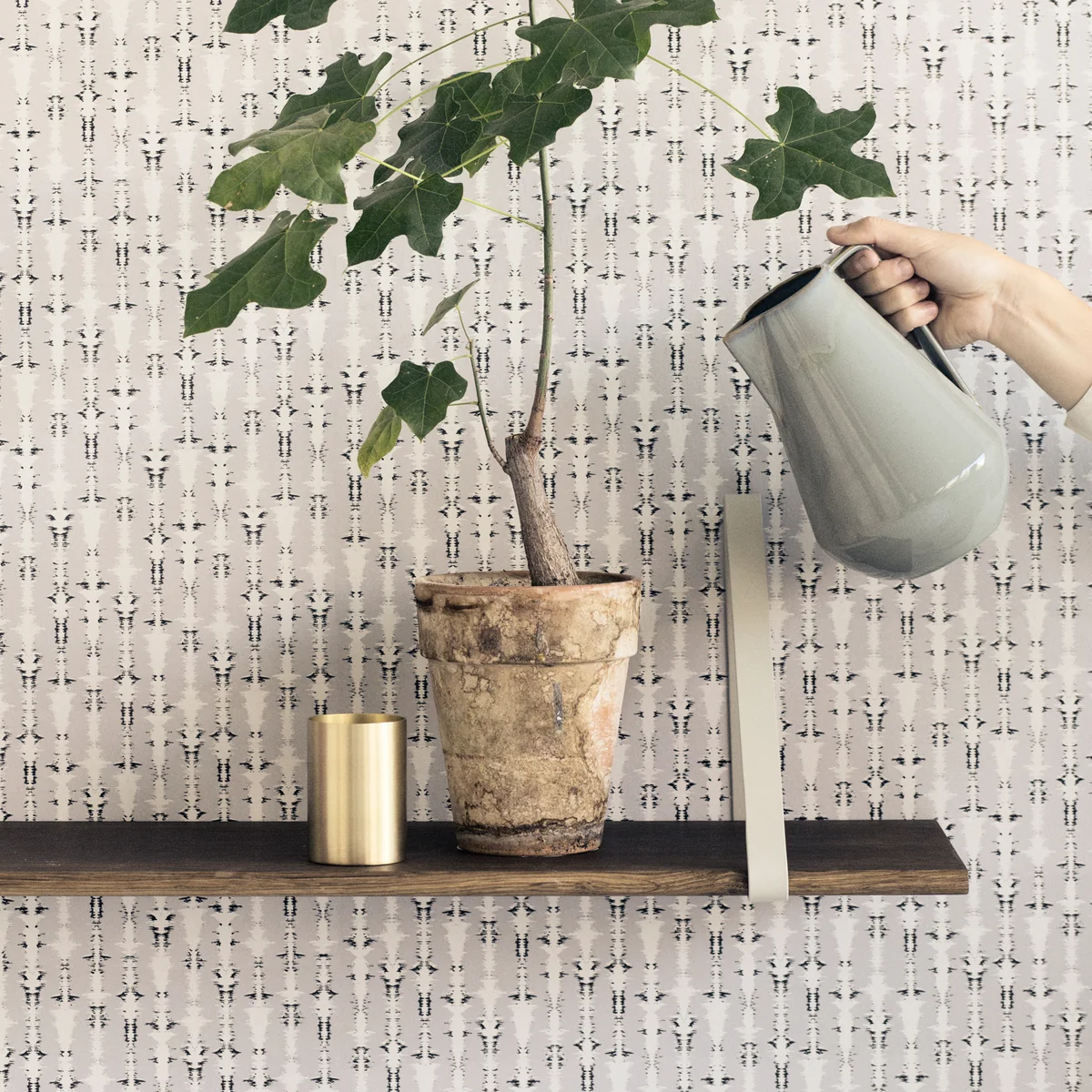 Ferm Living - Shelf Hangers Regalsystem, schwarz