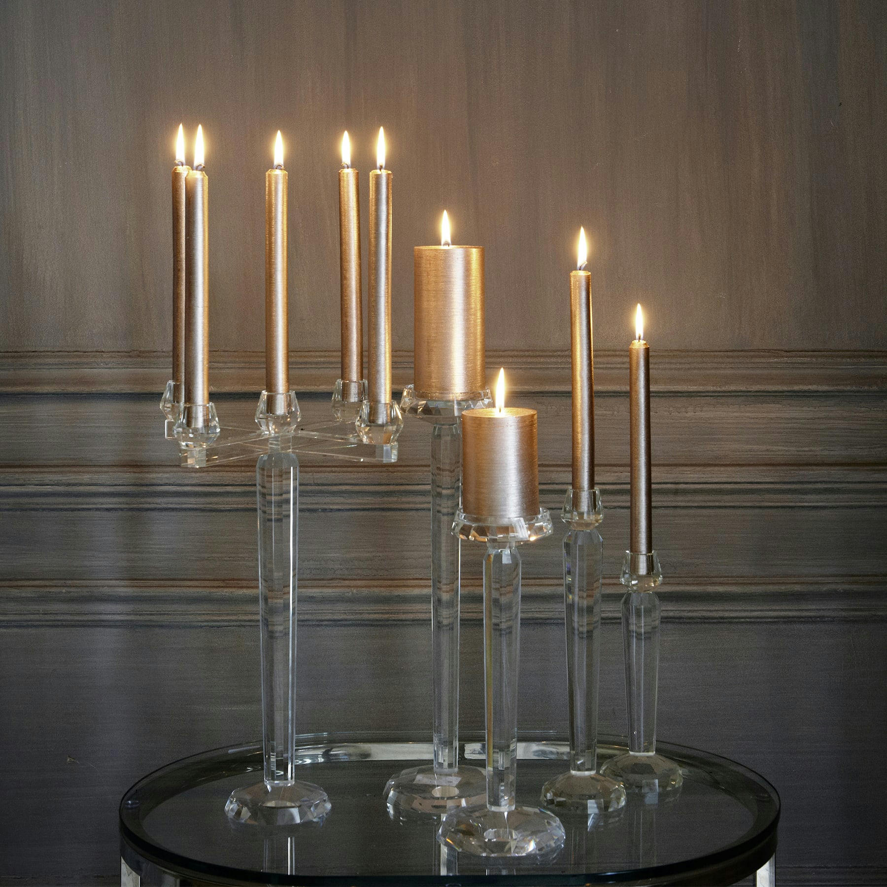 STRIPES - 6 Bougies pour chandelier Stripes