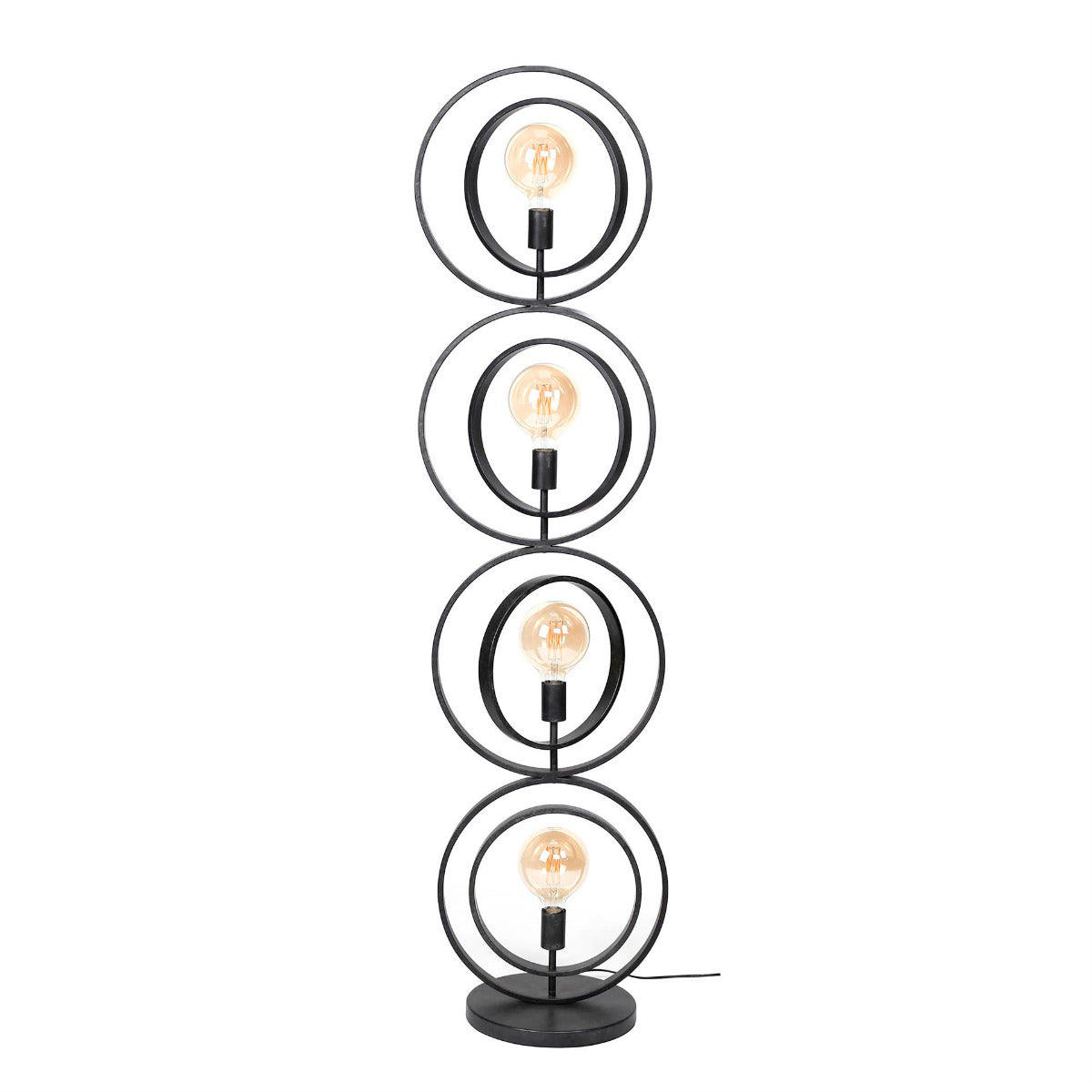 Fraaai - Erika vloerlamp 4L XL - zwart