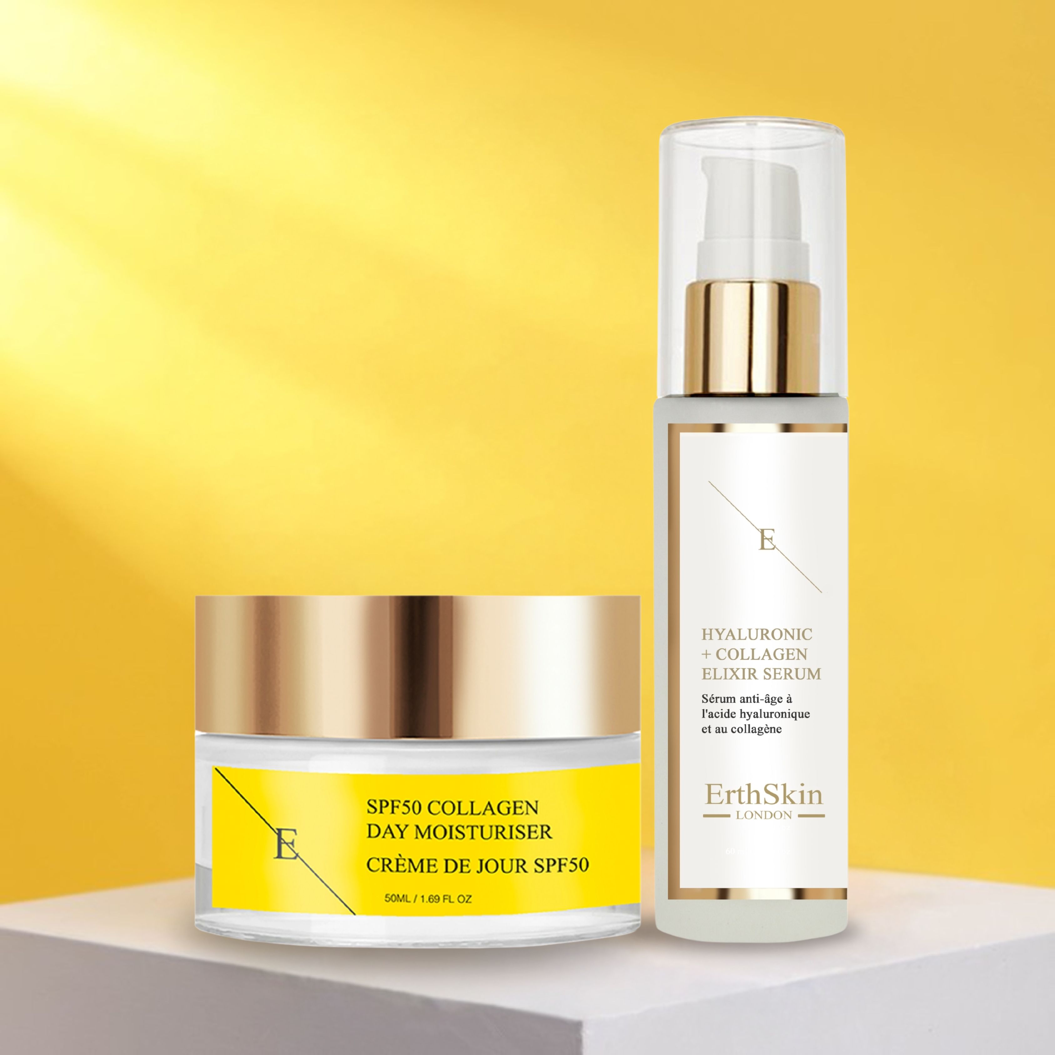 Erth Skin London Hydro-Collagen Anti-Aging Protection Kit