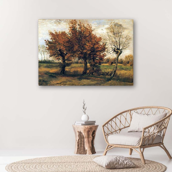 Feeby Obraz na płótnie Pejzaż jesienny drzewami 60x40