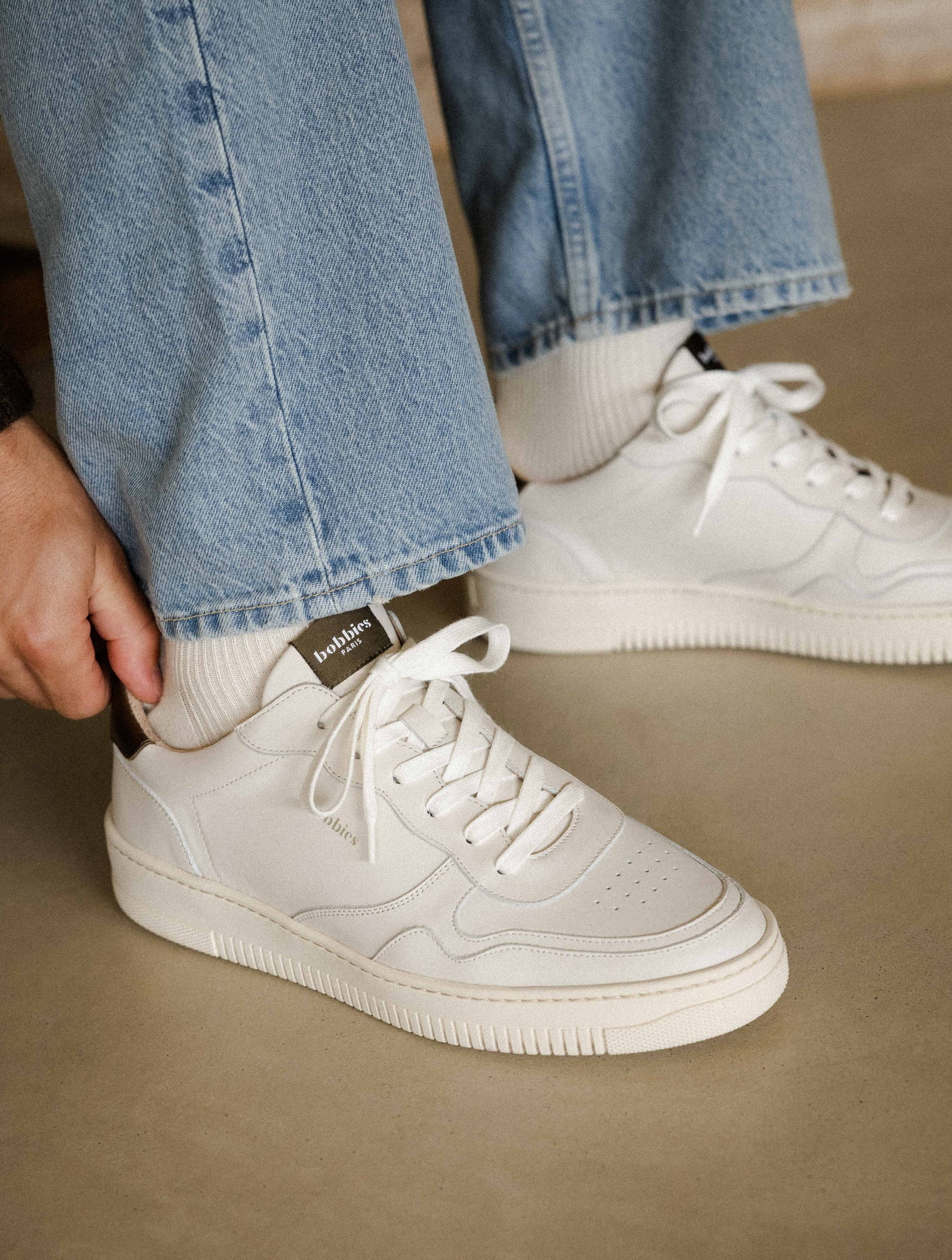 Travis Blanc Cassé & Kaki Militaire