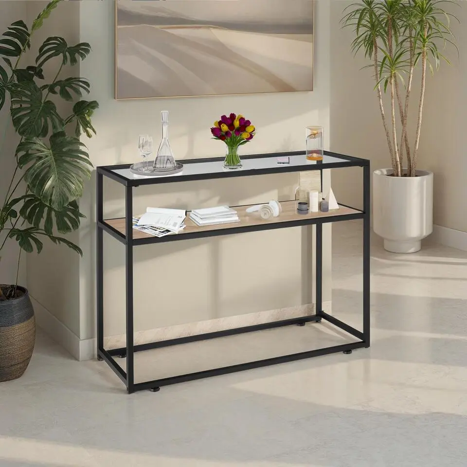 tectake Consoletafel Kilkenny 100x41x80,5cm