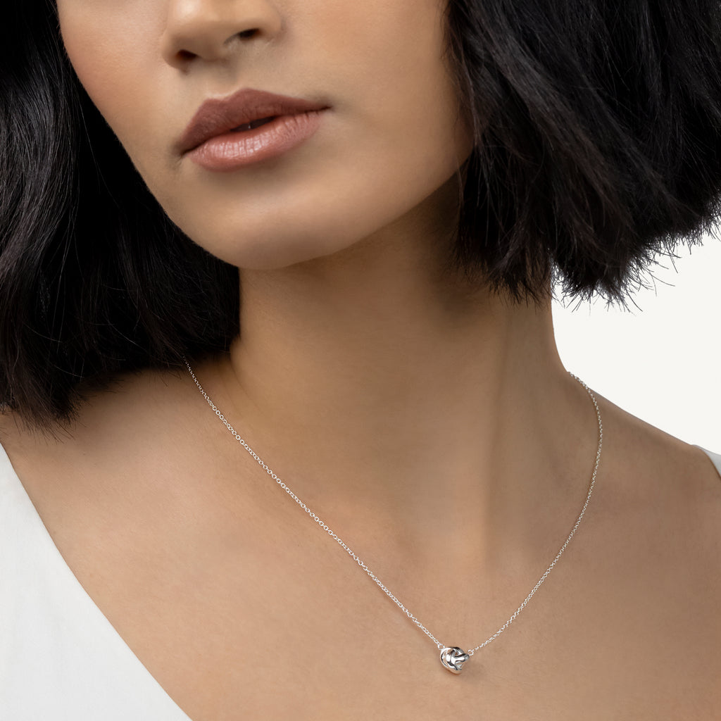 Mallow Street - Silver Twist Necklace