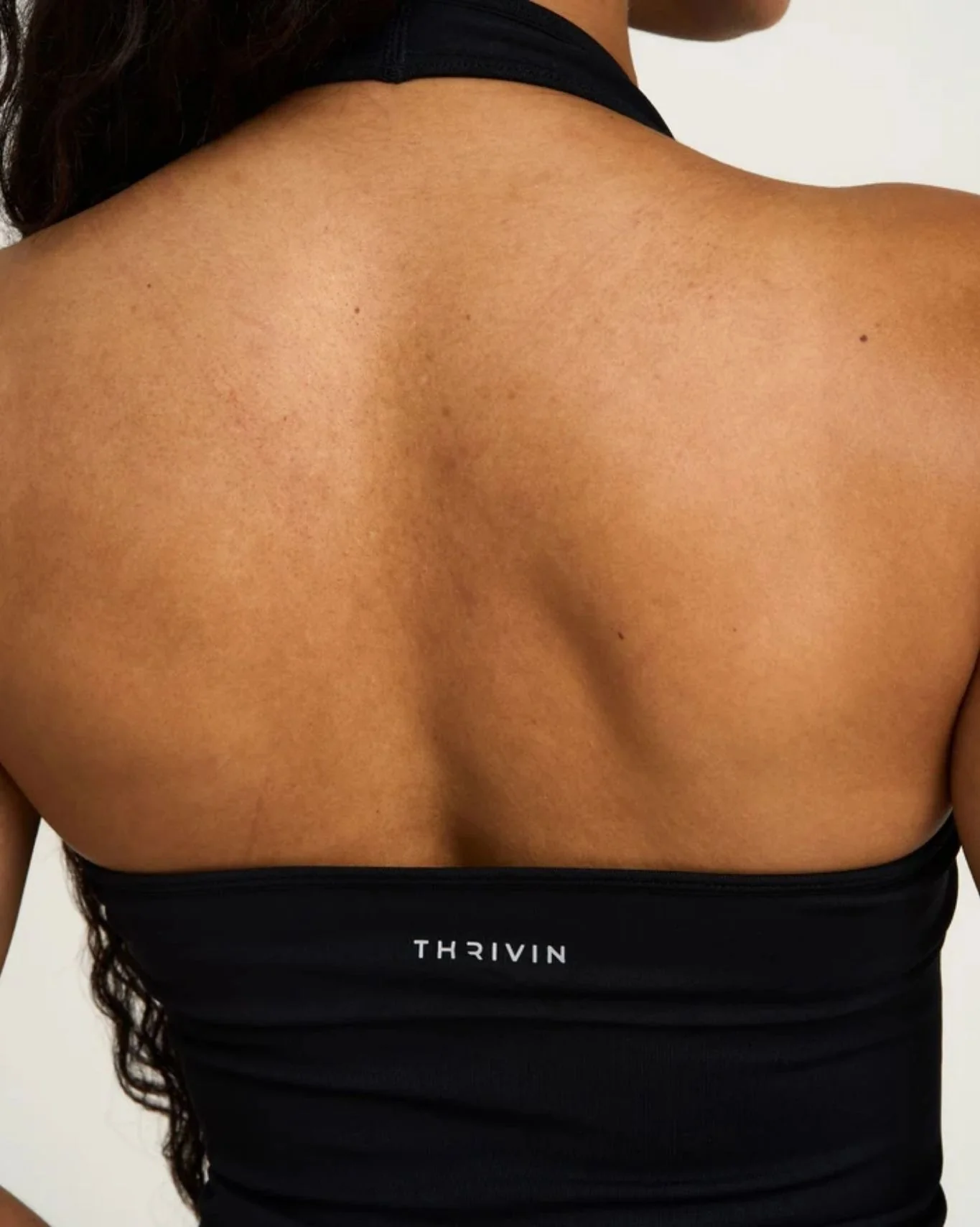 Elevate™ Sculpting Seamless Halterneck Top | Night Black