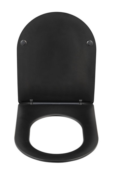 Abattant WC noir mat Thermodur Galati Wenko